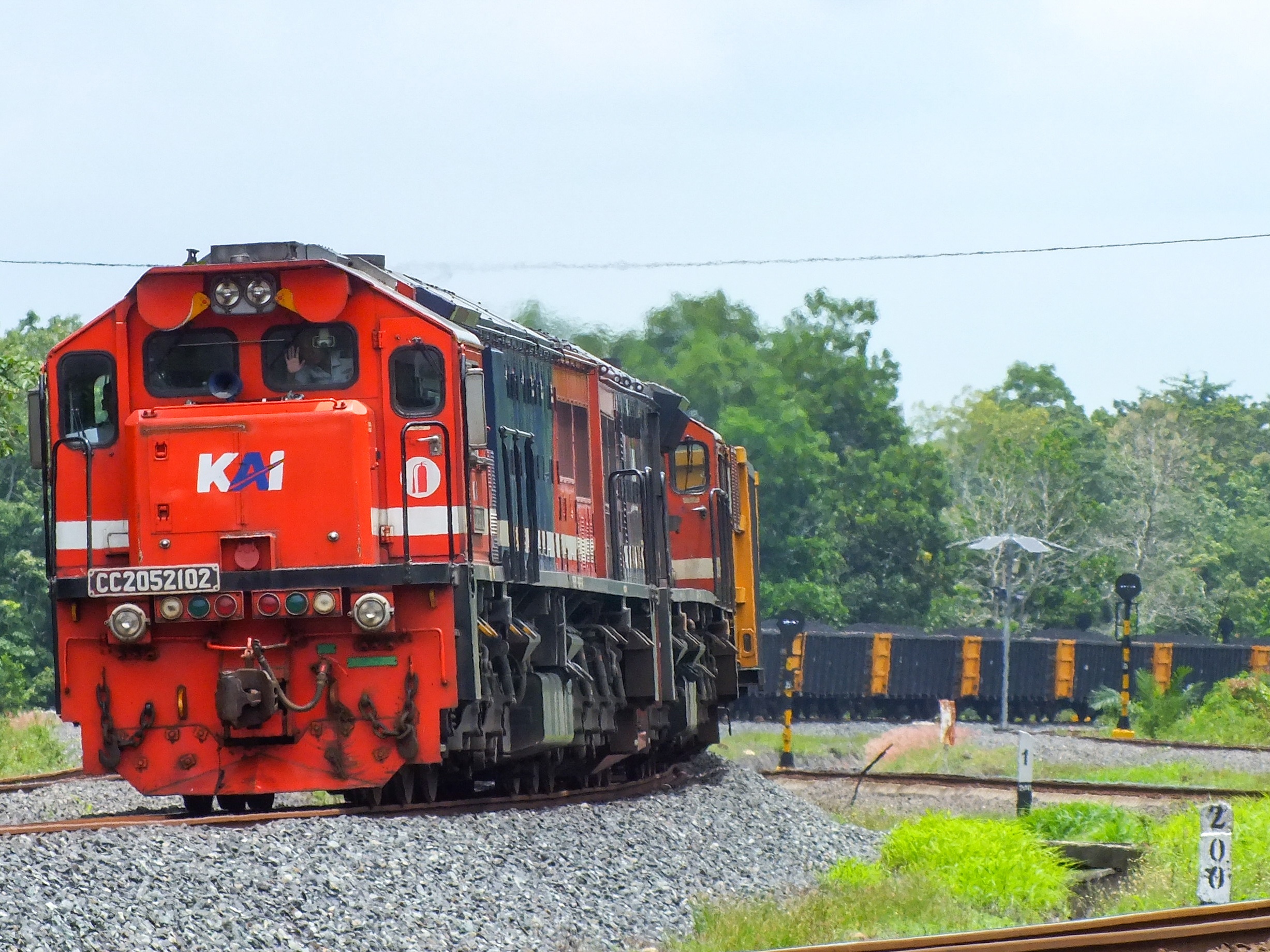 Angkutan Barang KAI Divre IV Tanjungkarang Tetap Andal pada Semester I 2026