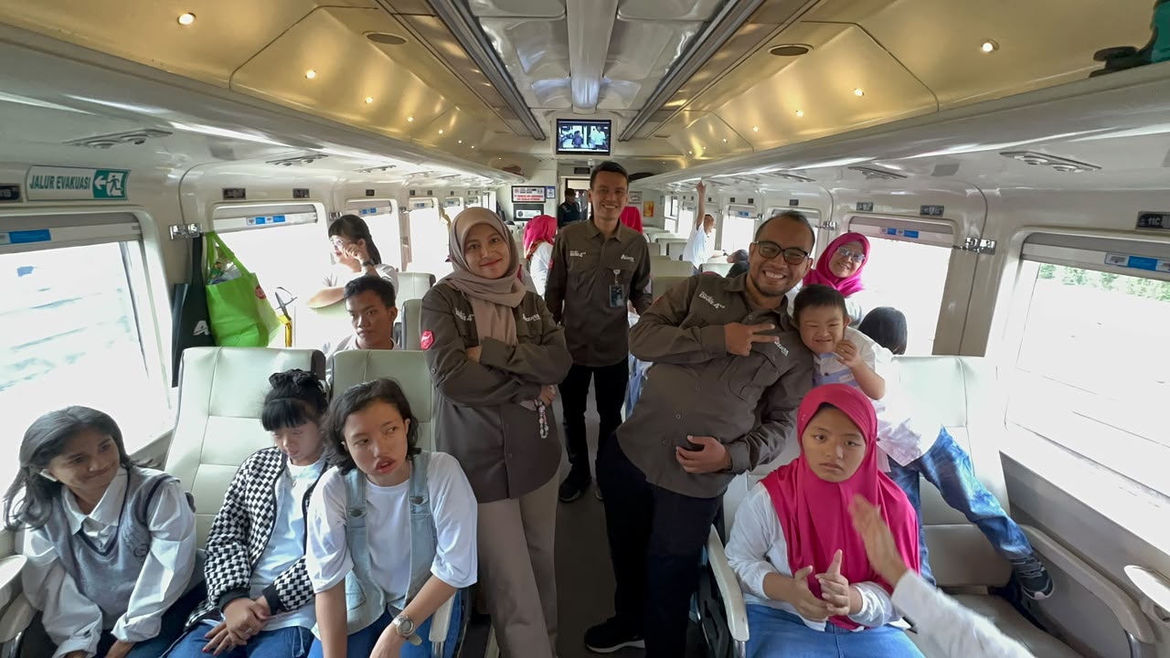 Hari Anak Nasional 2026, KAI Divre IV Gelar Field Trip dan Edukasi Kereta Api bagi Anak Disabilitas